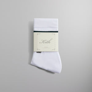 Kith Summer Stripe Mid-Length Sock - White